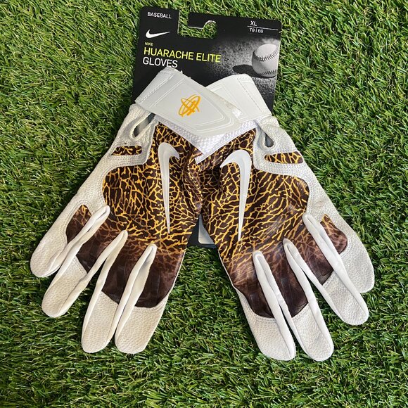 Nike MLB Other - Nike Huarache Elite Pro MLB #3 IAN KINSLER Baseball Batting PE Gloves Men XL NEW